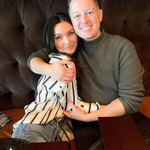 NWT Zara Ivory & Navy Striped Button-Up Shirt